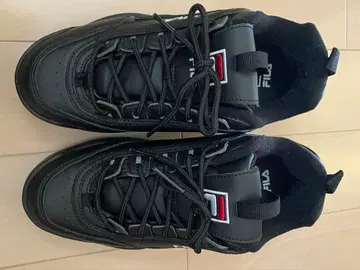 [ 새상품급 ] FILA 휠라 DISRUPTOR II 스니커즈 블랙