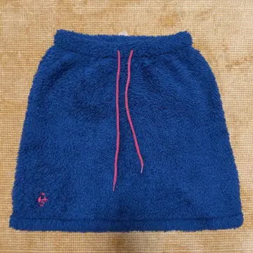 참스 네이비 플리스 엘모 스커트