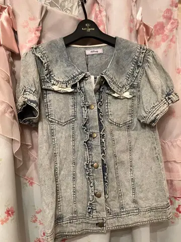 AnkRouge 반팔 데님 새상품 미사용