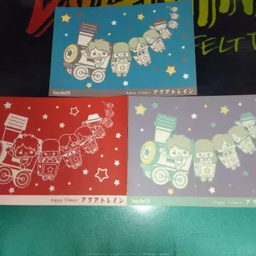 아쿠아 기차 스티커