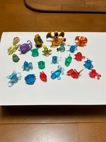 포켓몬 클리어 피규어 세트 약 20개