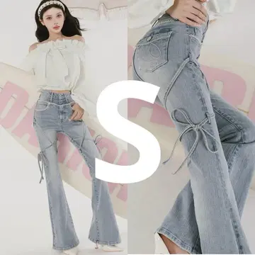 다리치 피코 레이스 하이웨스트 플레어 데님