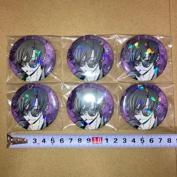 도겐안키 쿠치모리 시온 홀로그램 캔뱃지 vol.7 로프트 마즐 6점