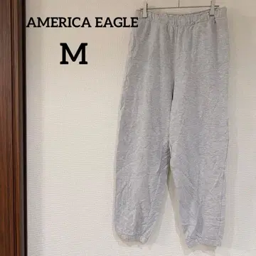 새상품급 AMERICA EAGLE [ M ] 그레이 스웨트 팬츠 룸웨어