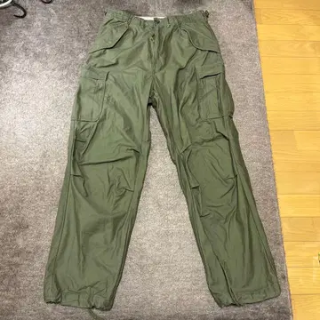 와이드 팬츠 카키색