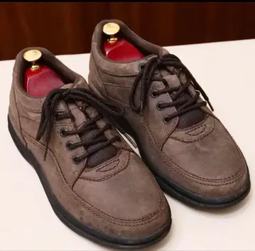 브라운 가죽 캐주얼 슈즈