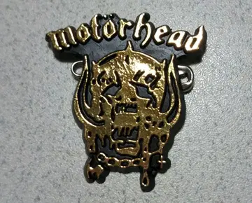 Motorhead 스컬 디자인 핀 배지