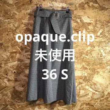 [ 7210번 ] opaque.clip 롱 스커트 미사용 36 S