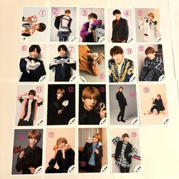 스에자와 세이야 공식 사진 19장 세트