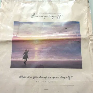 새상품 Free! 마츠오카 린 DAY OFF 토트 백