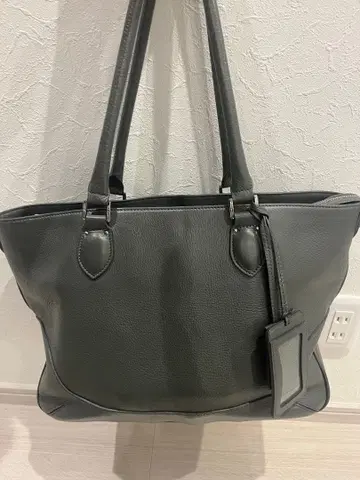 새상품급 펠레 모르비다 메이든 보야주 숄더 토트 비즈니스 가죽 백