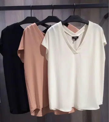 띠어리 보타이 블랙 셔츠 블라우스 화이트