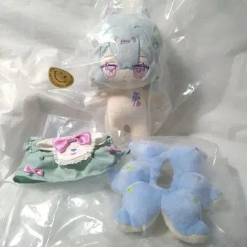 무속성 봉제인형 문어 뼈 포함 티크 포함 20cm