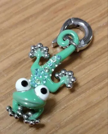 레어 캐릭터 귀여운 눈 [스와로스키] 참 도마뱀 씨