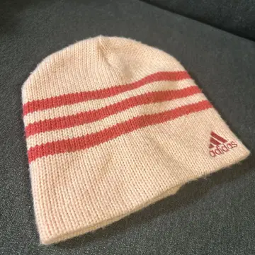 adidas y2k 그런지 헤이세이 니트 모자 비니 핑크