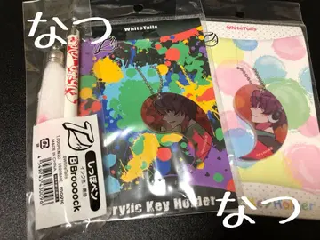 White Tails 와이텔즈 아크릴 키링 볼펜 Broooock