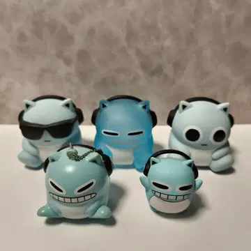 블루햄햄 소프트 비닐 5체 세트