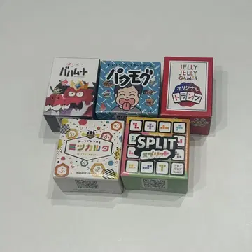 JELLY JELLY GAMES 마이크로 카드 게임 시리즈 5종 세트
