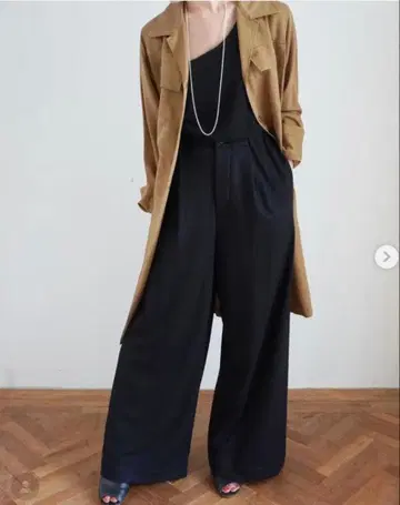 매디슨 블루 와이드 팬츠 하이웨스트