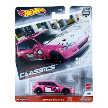Hot Wheels Honda Civic EG Hello Kitty