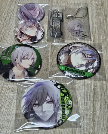 크리미나레! 템페스타 캔뱃지, 아크릴 키링