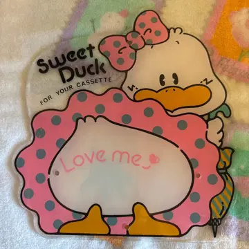 쇼와 레트로 팬시 80s 스위트 덕 벽 장식