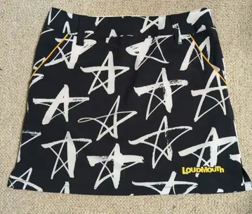 LOUDMOUTH 별 패턴 스커트