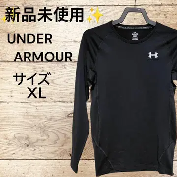 미사용 새상품 언더아머 콜드기어 크루넥 블랙 [ XL ]