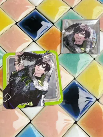 B프로 킨죠 캔뱃지 코스터