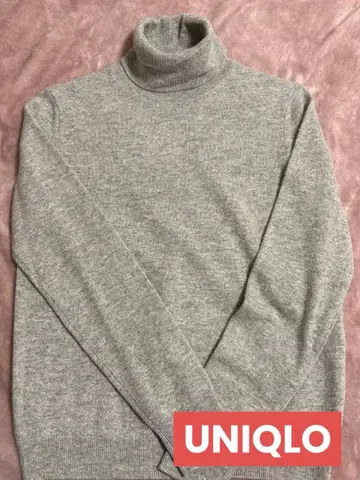 UNIQLO 캐시미어 터틀넥 스웨터