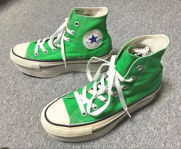 컨버스 올스타 하이컷 스니커즈 통굽 24.5cm