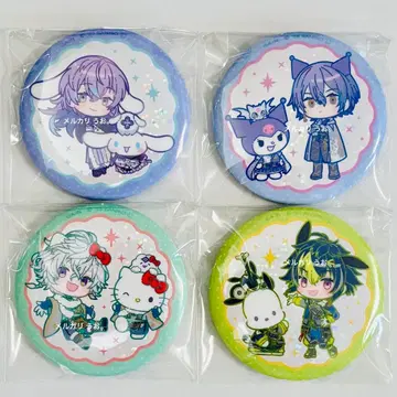 [ 니지산지 디티카 ] Dytica x 산리오 캐릭터즈 키라키라 캔뱃지