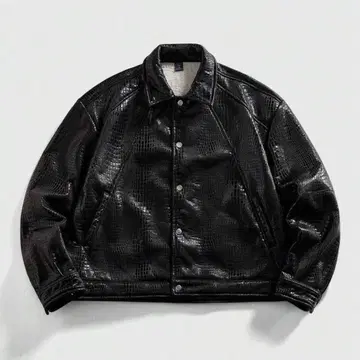 가죽 블루종 S 사이즈 미사용 새상품