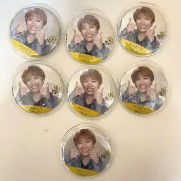 MSSP PARCO 콜라보 글리터 캔뱃지 KIKKUN-MK-II 7개