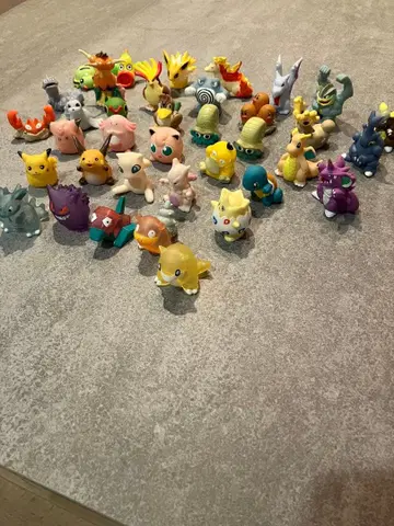 레어 레트로 포켓몬 키즈 손가락 인형 37개