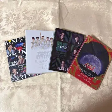 King & Prince 콘서트 투어 DVD 묶음 판매 세트