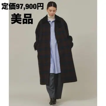 C.S.G 체크 스텐카라 코트 캘런솔로지