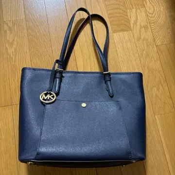Michael Kors 네이비 토트백