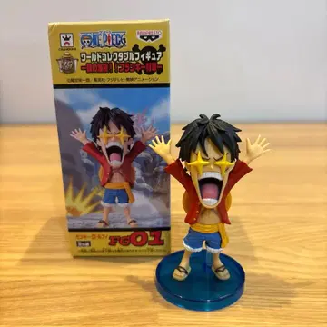 원피스 월드 콜렉터블 철의 해적 루피 개봉품 박스 있음 최저가