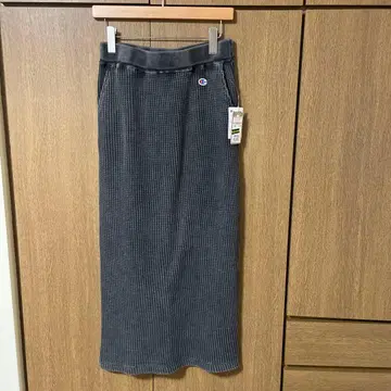 미사용 새상품 Champion 그레이 와플 타이트 스커트