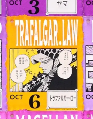 [ 미개봉 ] 트라팔가 로 아크릴 블록 원피스 베이스샵 복권