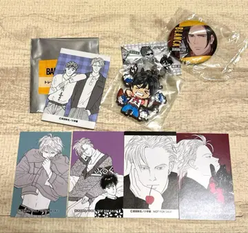 BANANAFISH 혜택 카드 캔뱃지 마그넷 러버 마스코트