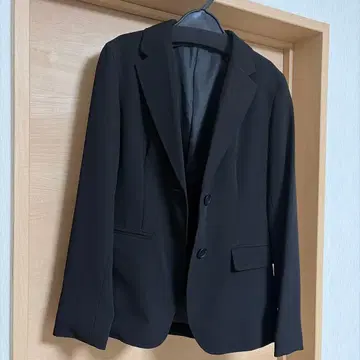 PLST 블랙 테일러드 자켓