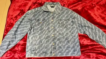 DUALISM 모노그램 로고 데님 자켓