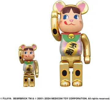 NY@BRICK 마네키네코 페코짱 금 도금 100% & 400%