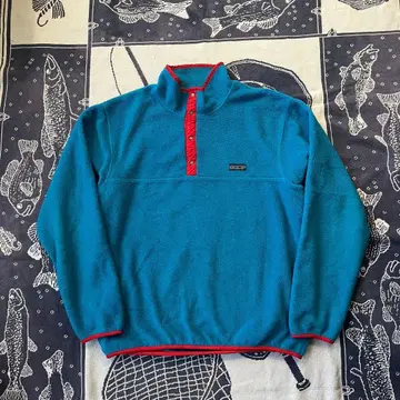 80s 빈티지 Patagonia 파타고니아 삼각형 택 최초기 스냅T