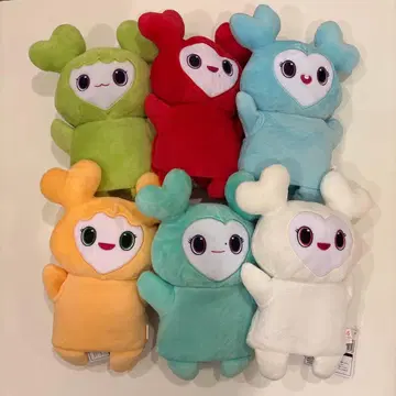 TWICE LOVELYS 봉제 인형 퍼펫 6체 세트