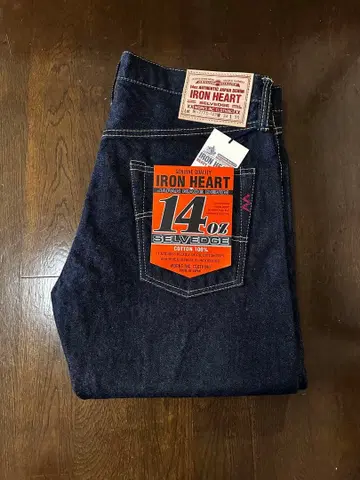 IRON HEART 777s-142 14oz SELVEDGE W34