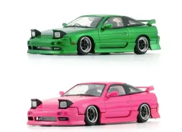 [ 미개봉 ] 1/64 닛산 180SX 2종 세트