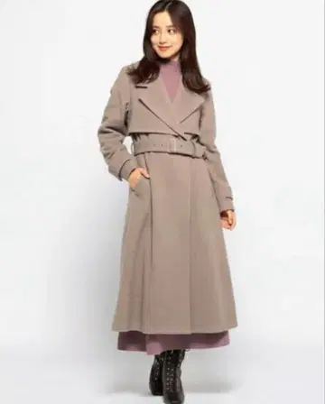 미슈마슈 울 트렌치코트 M